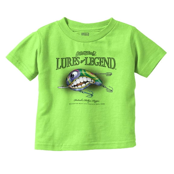 Gill McFinn Hellza Popper Fisherman Toddler Boy Girl T Shirt Infant Toddler Brisco Brands 12M