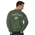 thumbnail image 1 of Gill McFinn Hellza Popper Fisherman Unisex Plus Fleece Graphic Sweatshirt Brisco Brands 3X, 1 of 5