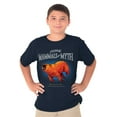 thumbnail image 1 of Gill McFinn Hunting Fire Bear Funny Crewneck T Shirts Boy Girl Teen Brisco Brands L, 1 of 1