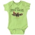 thumbnail image 1 of Gill McFinn Kelp Fishing Fisher Fish Romper Boys or Girls Infant Baby Brisco Brands 12M, 1 of 6