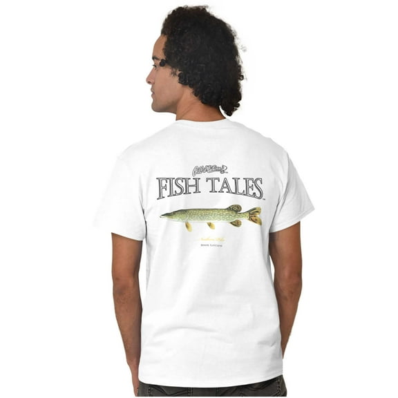 Gill McFinn Northern Pike Fishing Men's Graphic T Shirt Tees Brisco Brands X