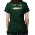 thumbnail image 1 of Gill McFinn Northern Pike Fishing Women's T Shirt Ladies Tee Brisco Brands 2X, 1 of 6