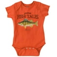 thumbnail image 1 of Gill McFinn Perch Fish Angler Fishing Romper Boys or Girls Infant Baby Brisco Brands 12M, 1 of 7