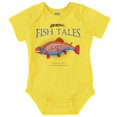 thumbnail image 1 of Gill McFinn Psychotropic Trout Fishing Romper Boys or Girls Infant Baby Brisco Brands 6M, 1 of 6