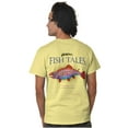 thumbnail image 1 of Gill McFinn Psychotropic Trout Fishing Plus Size Crewneck Graphic Tee Shirt Brisco Brands 2X, 1 of 5