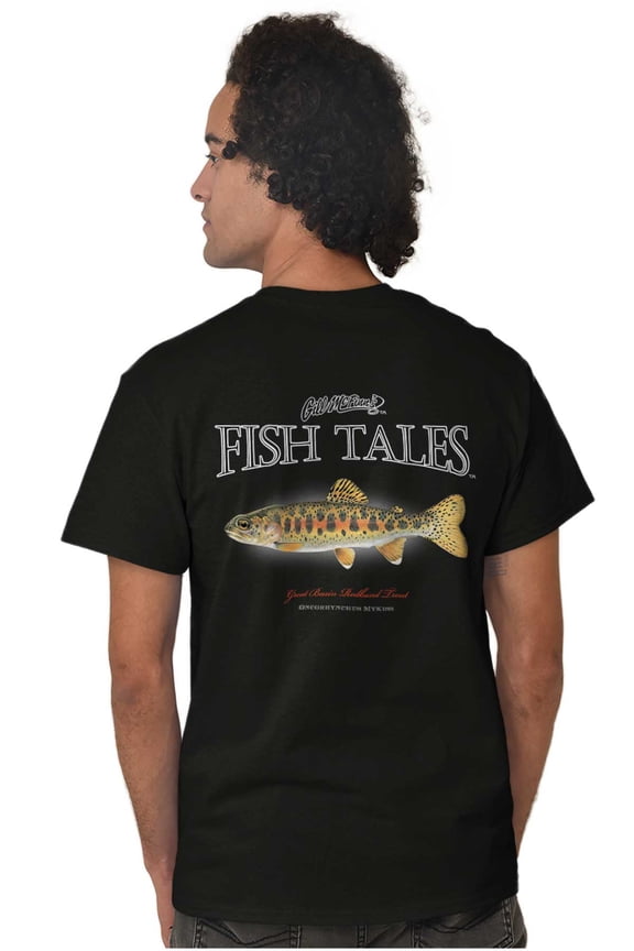 Gill McFinn Redbank Trout Fishing Men's Graphic T Shirt Tees Brisco Brands L