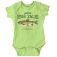 thumbnail image 1 of Gill McFinn Rio Grand Trout Fishing Romper Boys or Girls Infant Baby Brisco Brands 12M, 1 of 6