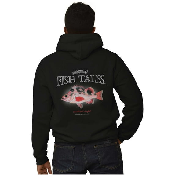 Gill McFinn Rockfish Fisherman Fish Unisex Plus Fleece Graphic Hoodie Brisco Brands 4X