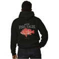 thumbnail image 1 of Gill McFinn Rockfish Fishing Fisher Unisex Fleece Graphic Zip Up Hoodie Brisco Brands 2X, 1 of 5