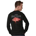 thumbnail image 1 of Gill McFinn Rockfish Fishing Fisher Plus Size Long Sleeve Graphic Tee Shirt Brisco Brands 2X, 1 of 5