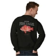 thumbnail image 1 of Gill McFinn Rockfish Fishing Fisher Unisex Plus Fleece Graphic Sweatshirt Brisco Brands 2X, 1 of 5