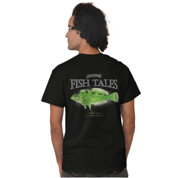 Gill McFinn Sculpin Fishing Fish Plus Size Crewneck Graphic Tee Shirt Brisco Brands 2X