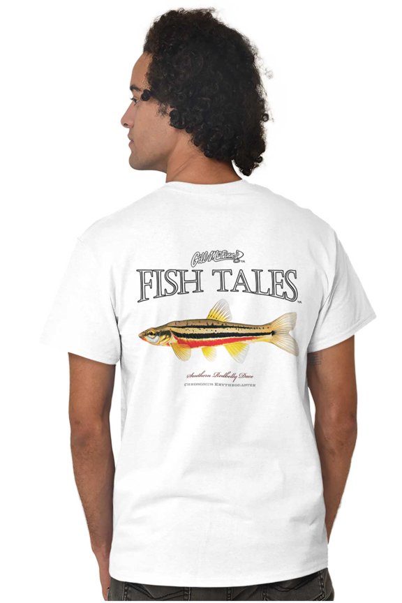 Gill McFinn Southern Redbelly Fishing Men's Graphic T Shirt Tees Brisco Brands L