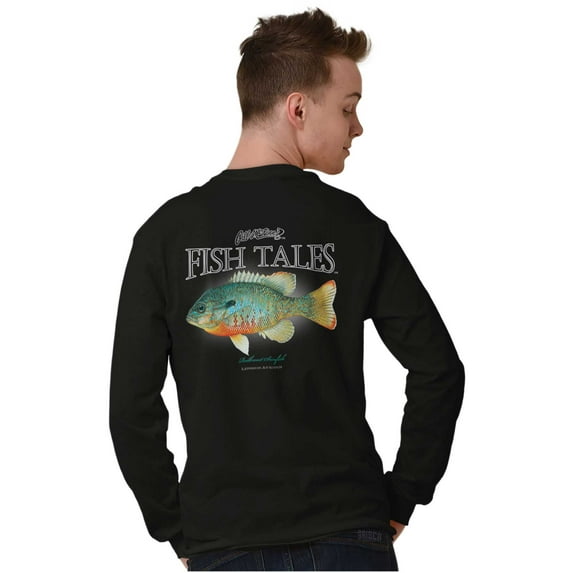 Gill McFinn Sunfish Fisherman Fishing Long Sleeve TShirt Men Women Brisco Brands X