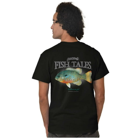 Gill McFinn Sunfish Fisherman Fishing Men's Graphic T Shirt Tees Brisco Brands M