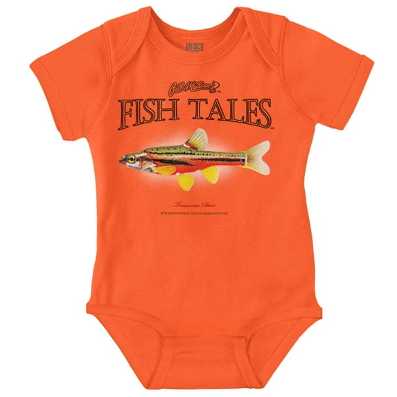 Gill McFinn Tennessee Dace Fishing Romper Boys or Girls Infant Baby Brisco Brands 12M