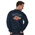 thumbnail image 1 of Gill McFinn Tiger Rockfish Fishing Unisex Plus Fleece Graphic Sweatshirt Brisco Brands 2X, 1 of 5