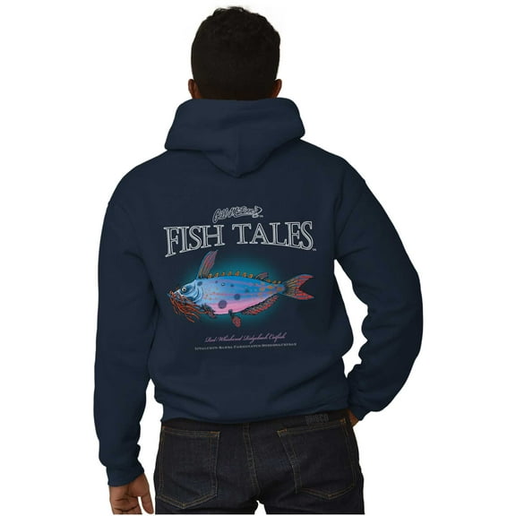 Gill McFinn Whiskered Catfish Funny Hoodie Sweatshirt Women Men Brisco Brands S