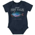 thumbnail image 1 of Gill McFinn Whiskered Catfish Funny Romper Boys or Girls Infant Baby Brisco Brands 12M, 1 of 6