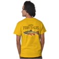thumbnail image 1 of Gill McGinn Deep Sea Trout Fishing Plus Size Crewneck Graphic Tee Shirt Brisco Brands 2X, 1 of 5