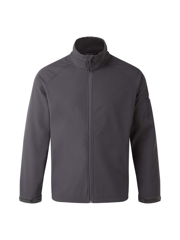 Men's Graphite Small Team Softshell Waterproof Fleece Lined Jacket