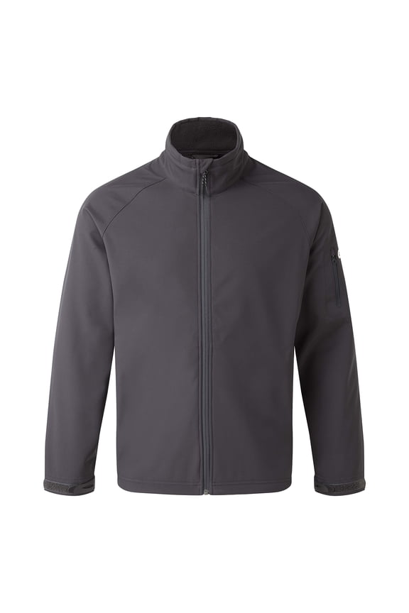 Men's Graphite Small Team Softshell Waterproof Fleece Lined Jacket