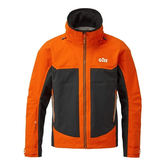 Gill Men's Race Fusion Size XX-Large Tango/Graphite Jacket