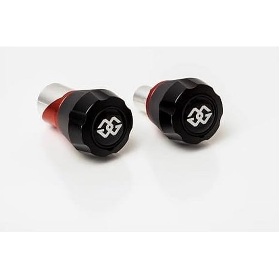 GILLES TOOLING Front Axle Protector - Black/Red - Aprilia GTA-F-A01-BR