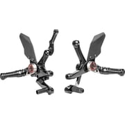GILLES TOOLING MUE2 Rearset - Black - Ducati MUE2-D03-B
