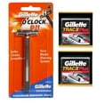 thumbnail image 1 of Gillette 7 O'Clock PII Trac II Razor + Trac II Plus Refill Blade Cartridges 10 ct. (Pack of 2), 1 of 1