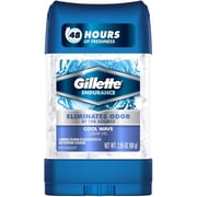 Gillette Anti-Perspirant Deodorant Clear Gel, Cool Wave 3 oz Pack of 2