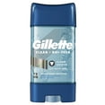 thumbnail image 1 of Gillette Antiperspirant Deodorant for Men, Clear Gel, Clear Shield, 3.8 Oz, 1 of 5
