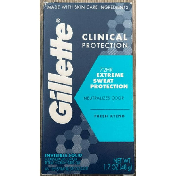 Gillette Clinical Antiperspirant/Deodorant Fresh 1.7OZ INVISIBLE SOLID