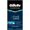 thumbnail image 1 of Gillette Clinical Protection Antiperspirant and Deodorant for Men, Clear Gel, Cool Wave, 1.6 Oz, 1 of 9