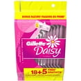 thumbnail image 1 of Gillette Daisy Classic Disposable Razor, 18 Count + 5 Bonus Razors, 1 of 7