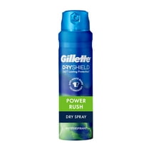 Gillette Dry Spray Antiperspirant and Deodorant for Men Power Rush 4.3 oz