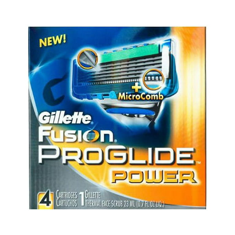 Gillette - Fusion ProGlide Power Razor Blades 4 Pack - Coltelleria