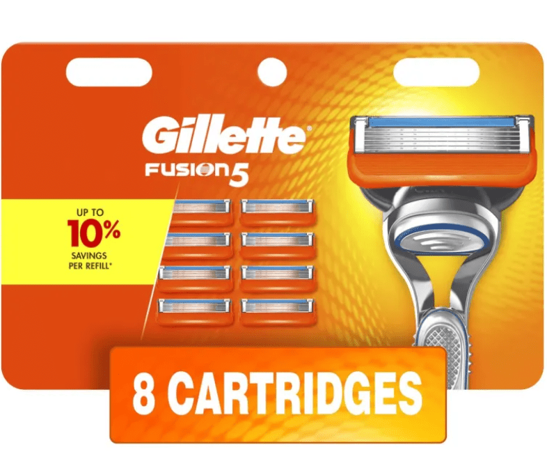 Gillette Fusion5 Shaver Razor Blade Refills for Men, Comfortable 5 ...
