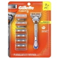 thumbnail image 1 of Gillette Fusion5 Mens Razor, Includes 1 Handle, 7 Blade Refills (Packaging May Vary), 1 of 11