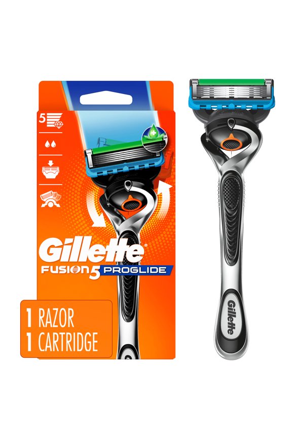 Fusion5 ProGlide Shaving Razor for Men, Razor Handle, 1 Razor Blade Refill, FlexBall Razor Handle and Precision Trimmer for Men