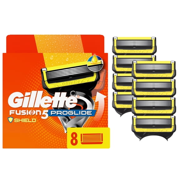 Gillette Fusion5 ProGlide Razor Refills, 8 Refills for FlexBall Razor, Precision Trimmer