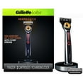 thumbnail image 1 of Gillette Labs Men's Heated Razor Starter Kit - 1 Handle, 2 Blade Refills, 1 Charging Dock, Black, 1 of 10