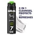 thumbnail image 1 of Gillette Labs Rapid Foaming Shave Gel for Men, 7 oz, Cedar Wood Scent, 1 of 12