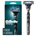 thumbnail image 1 of Gillette Mach3 Shaving Razor for Men, 1 Razor Handle, 1 Blade Refill, 1 of 12