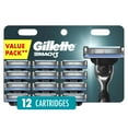 thumbnail image 1 of Gillette Mach3 Razor Blade Refill ,Manual Razor Men , 12 count, 1 of 10