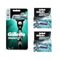 thumbnail image 1 of Gillette Mach3 Razor + Mach3 Turbo Refill Blade Cartridges, 8 count, 1 of 1