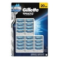 thumbnail image 1 of Gillette Mach3 Turbo Men's Razor Blade Refills, 20 Count, Mens Razors Blades, 1 of 4