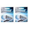 thumbnail image 1 of Gillette Mach3 Turbo Refill Blade Cartridges, 4 Count, 1 of 1
