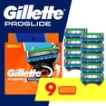 thumbnail image 1 of Gillette Fusion5 ProGlide Razor Blades for Men, 5-Blade Razor Refills, 9 Count, 1 of 9