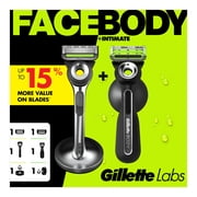 GilletteLabs Razor Duo Pack, GilletteLabs Face Razor and Body + Intimate Razor